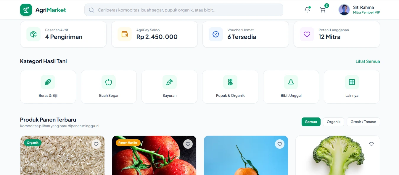 AgriMarket E-Commerce